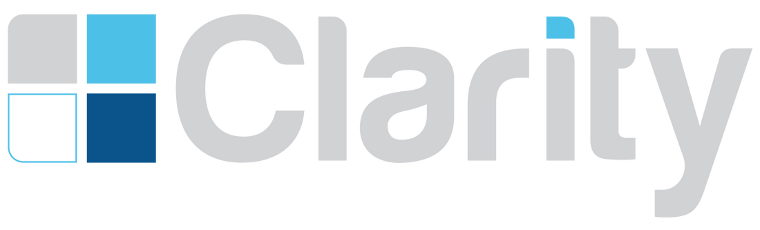 Clarity logo on a transparent background